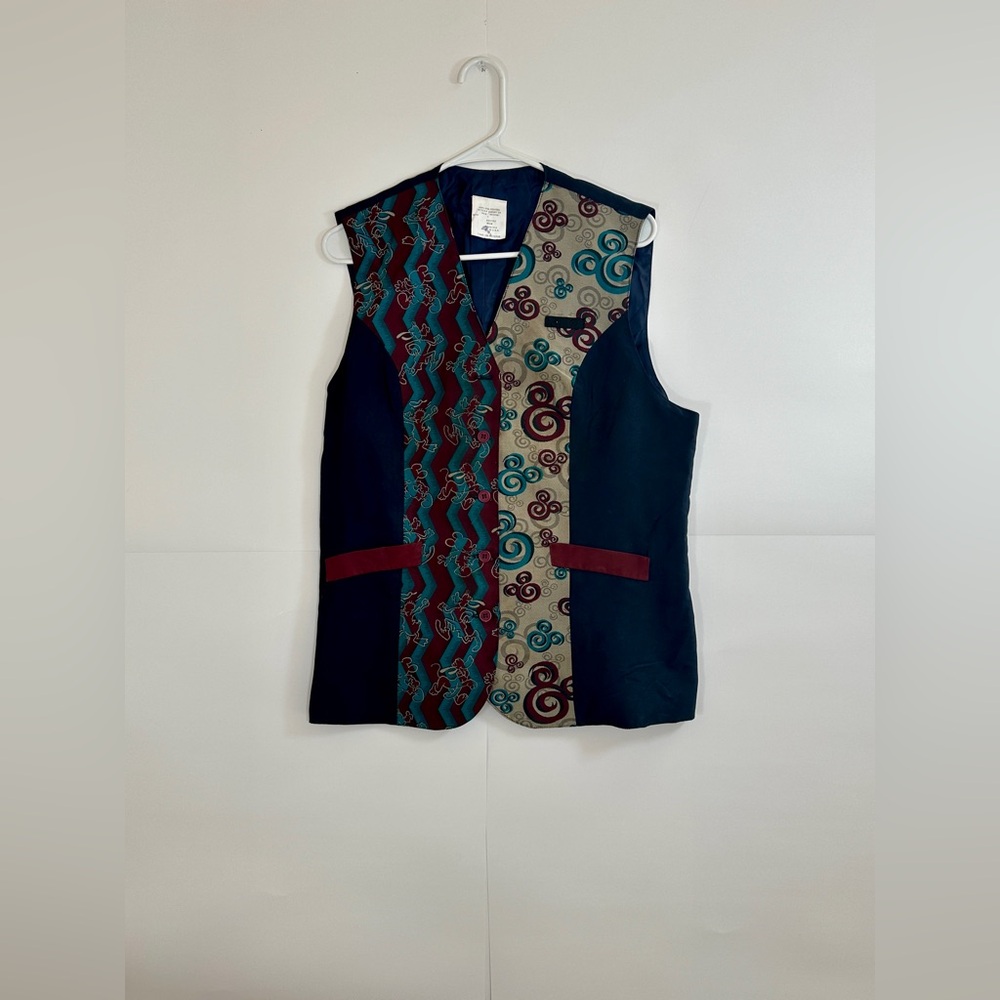 Vintage Walt Disney World Cast Member Costume Vest Prop Disney Resort 90s RARE